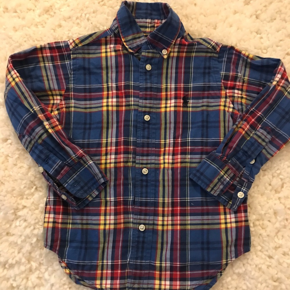 Ralph Lauren 3t long sleeve dress shirt